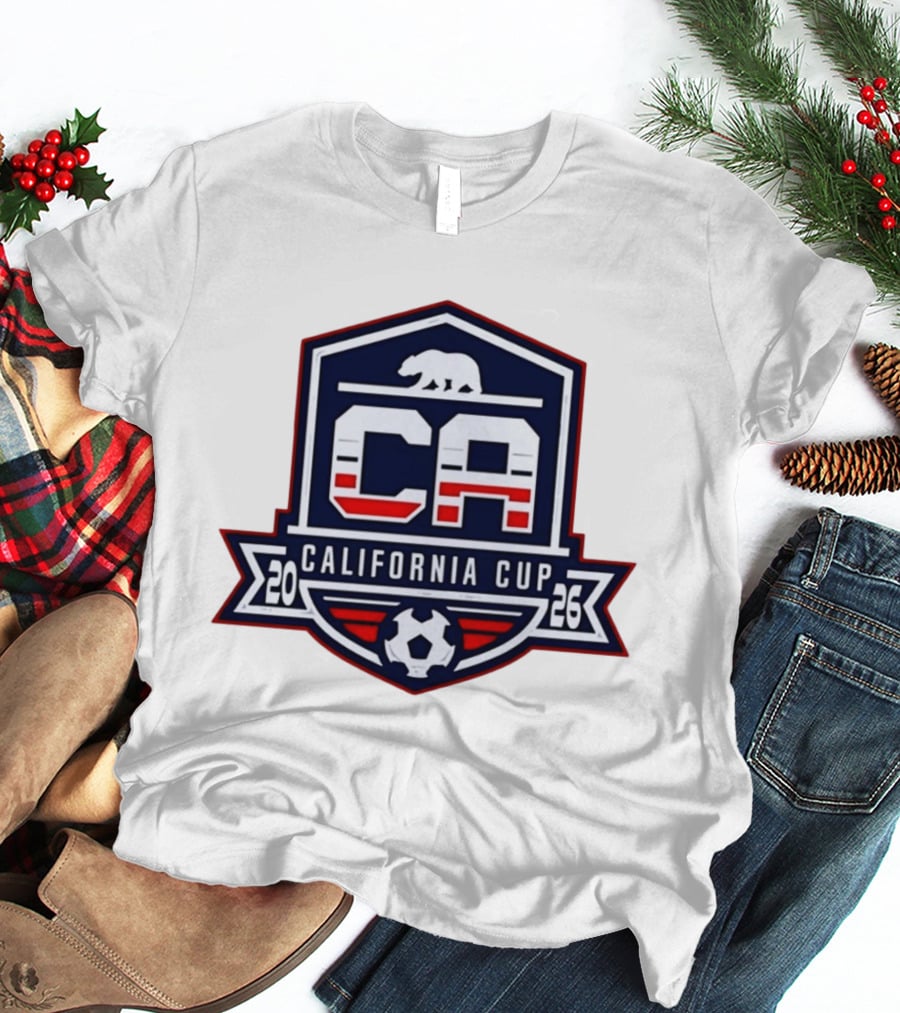2026 California Cup Soccer CA Bear T-Shirt