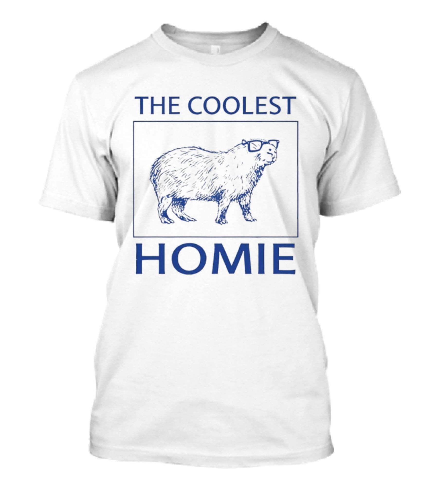 The Coolest Homie Capybara T-Shirt
