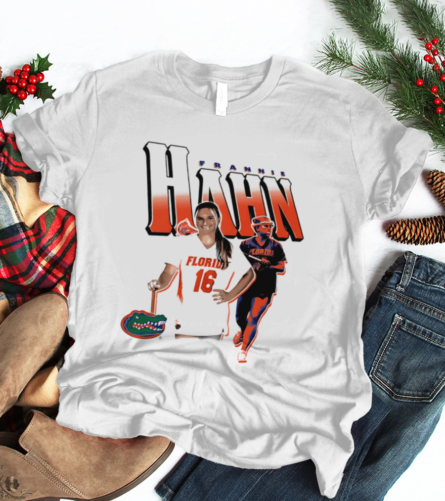 Florida Gators Lacrosse Frannie Hahn Number 16 Sports Team T-Shirt