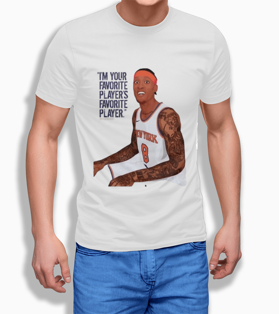 Michael Beasley I'm Your Favorite Player's Favorite Player New York Basketball 8 Tattoos T-Shirt