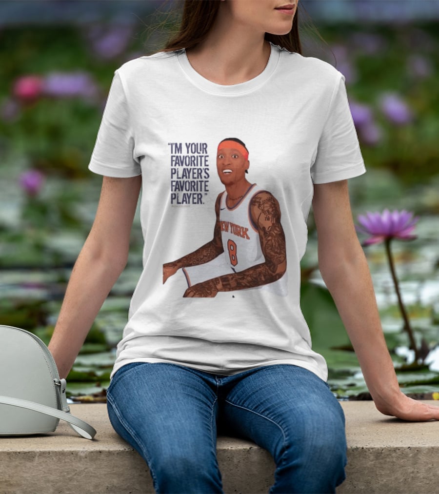 Michael Beasley I'm Your Favorite Player's Favorite Player New York Basketball 8 Tattoos T-Shirt