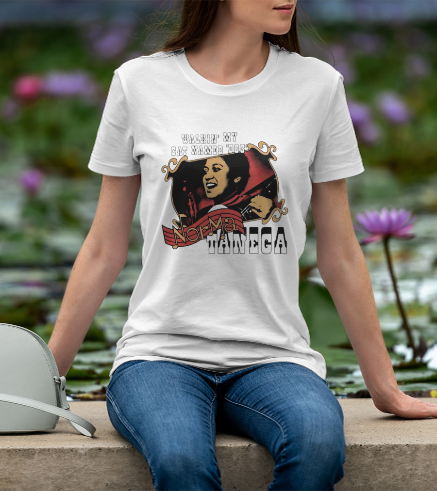 Norma Tanega Walkin' My Cat Named Dog T-Shirt