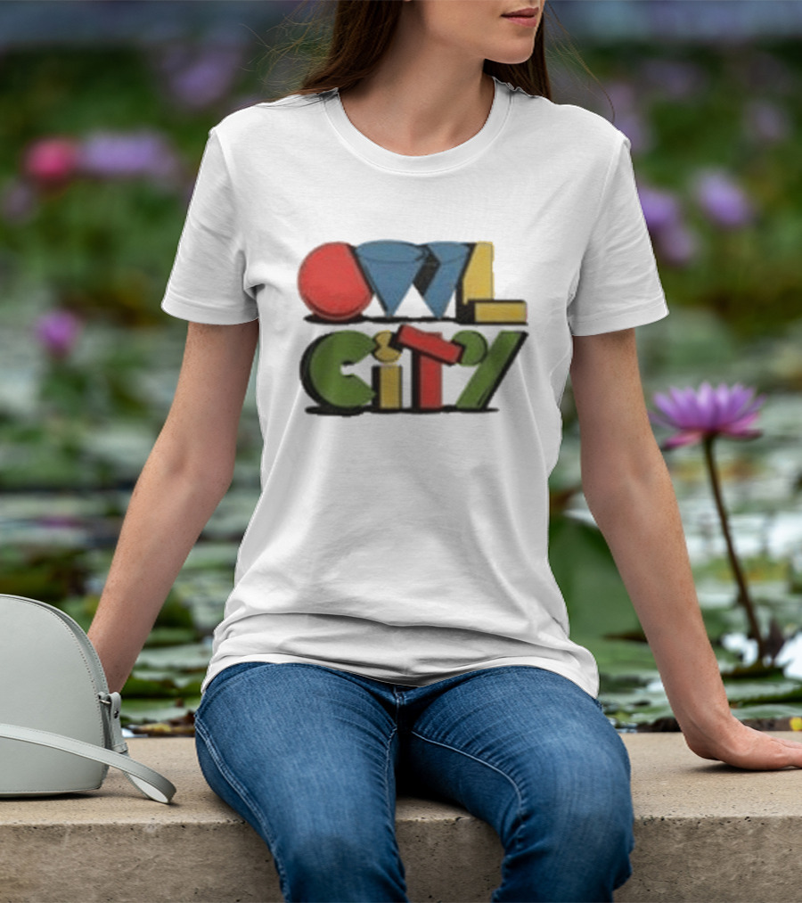 Owl City Colorful Synthpop Dreamscape T-Shirt