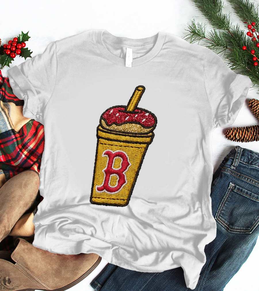 Red Sox Dunkin' Iced Coffee B Cap 2026 T-Shirt