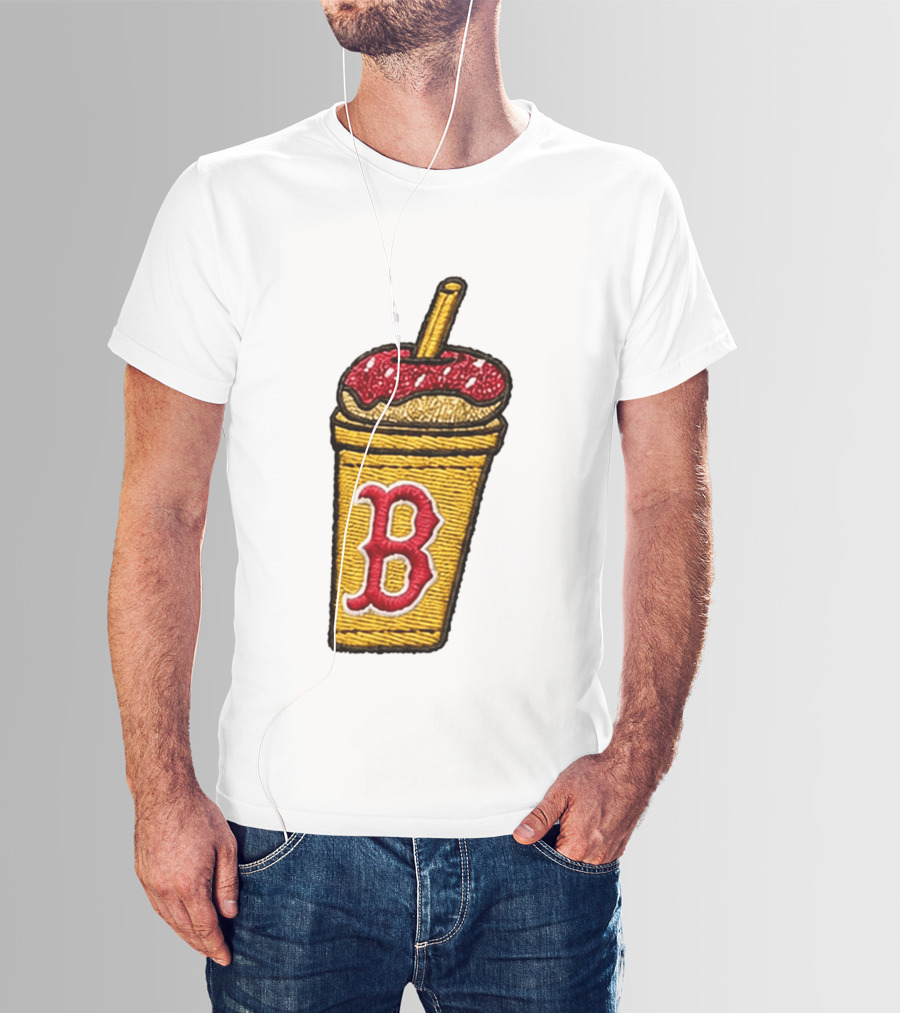 Red Sox Dunkin' Iced Coffee B Cap 2026 T-Shirt