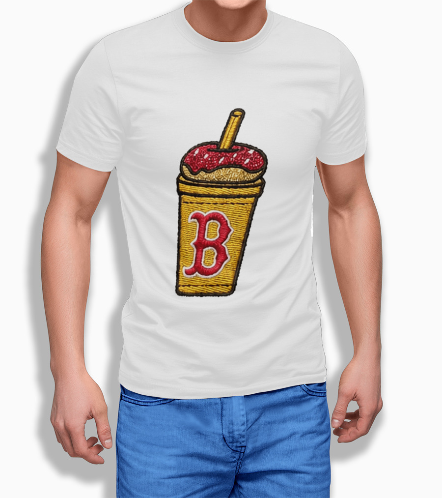 Red Sox Dunkin' Iced Coffee B Cap 2026 T-Shirt