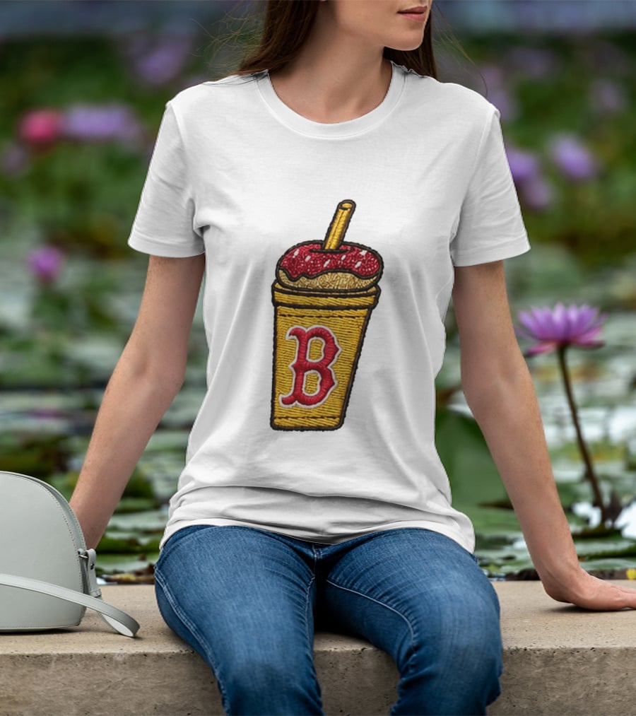 Red Sox Dunkin' Iced Coffee B Cap 2026 T-Shirt