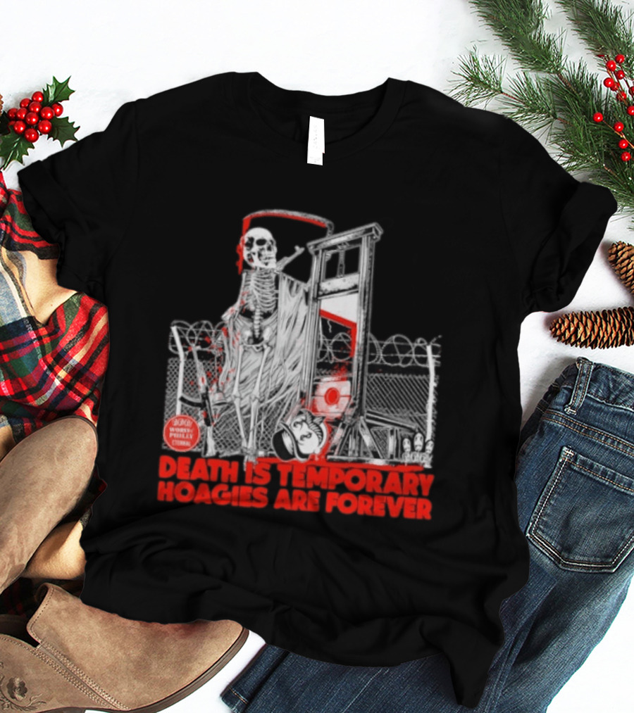 Death Is Temporary Huggies Are Forever Philly Comedy 2023 Mom's T-Shirt