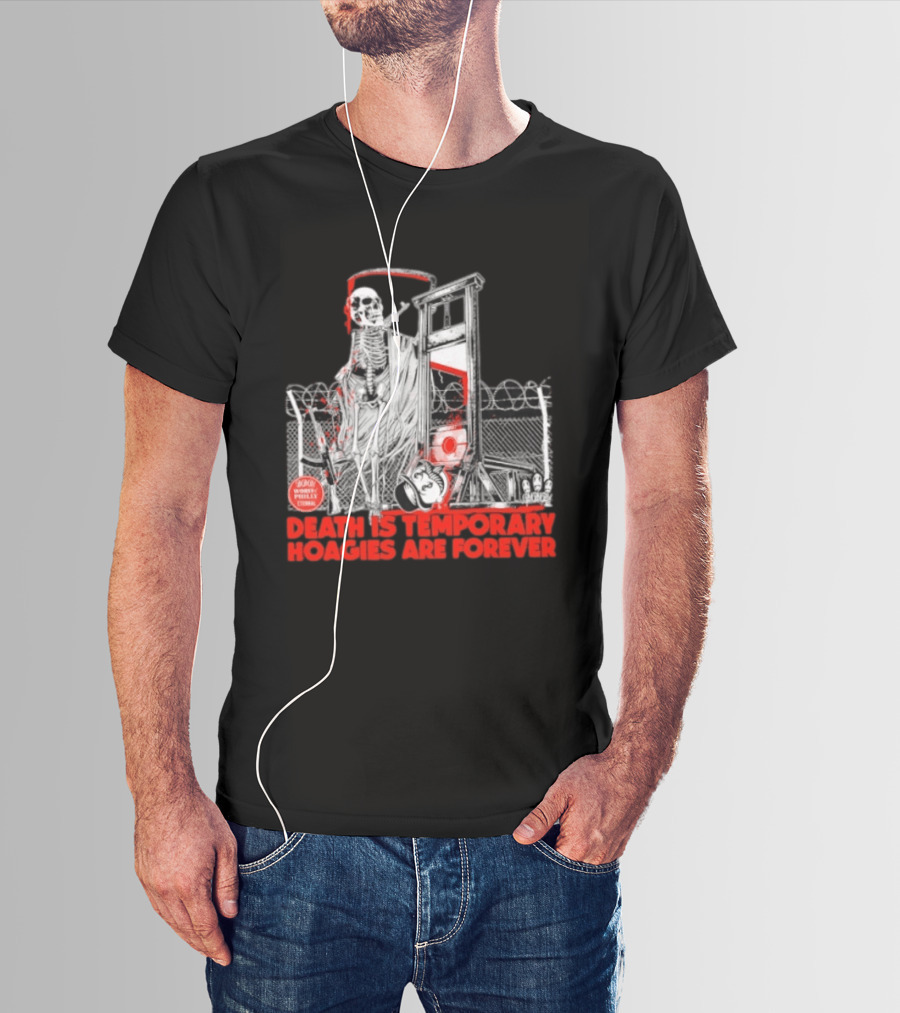 Death Is Temporary Huggies Are Forever Philly Comedy 2023 Mom's T-Shirt