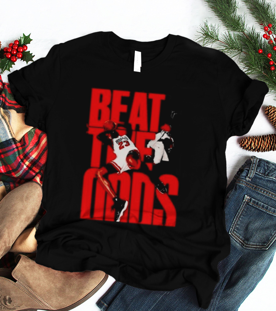 Beat The Odds Michael Jordan 23 Chicago Bulls T-Shirt