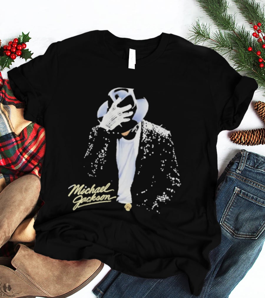 Mj Michael Jackson Iconic King Of Pop T-Shirt