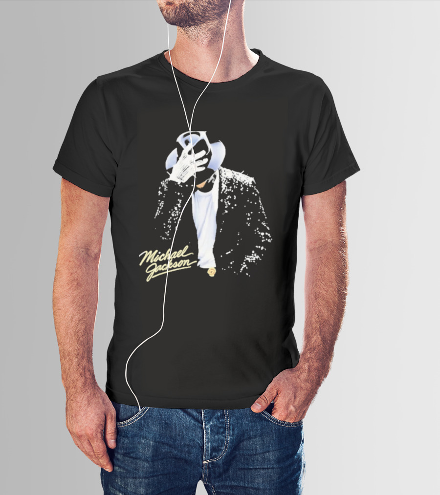 Mj Michael Jackson Iconic King Of Pop T-Shirt