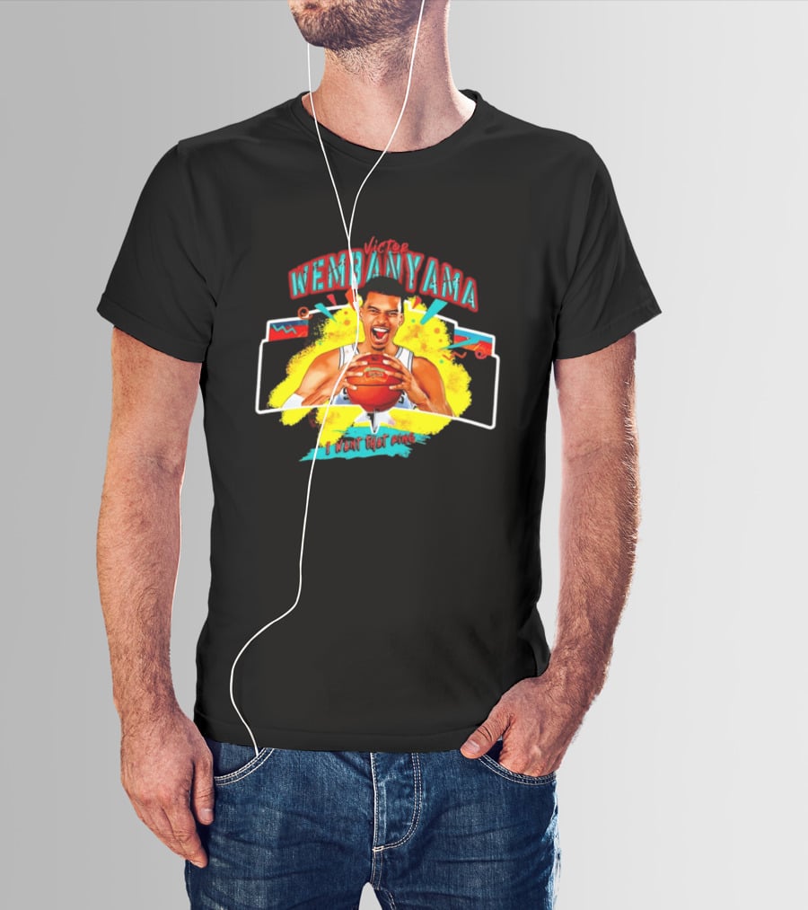 Victor Wembanyama I Want That Ring Spurs Basketball T-Shirt