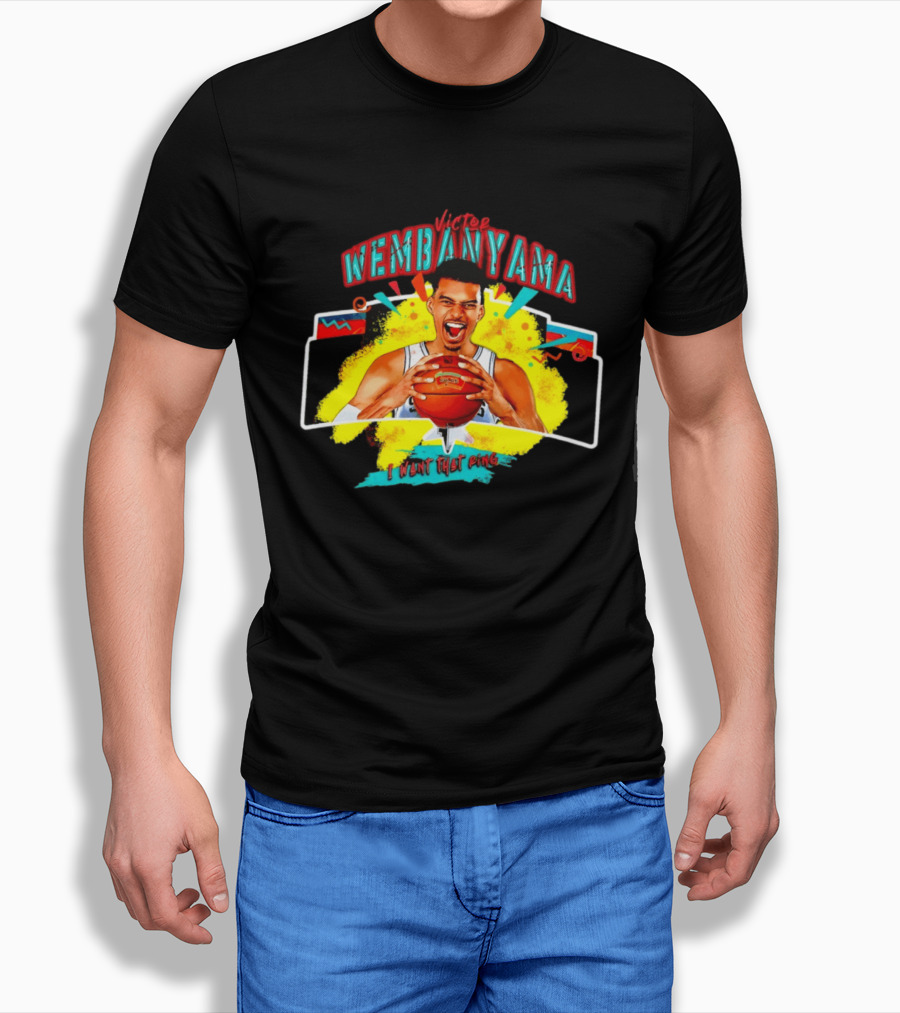 Victor Wembanyama I Want That Ring Spurs Basketball T-Shirt
