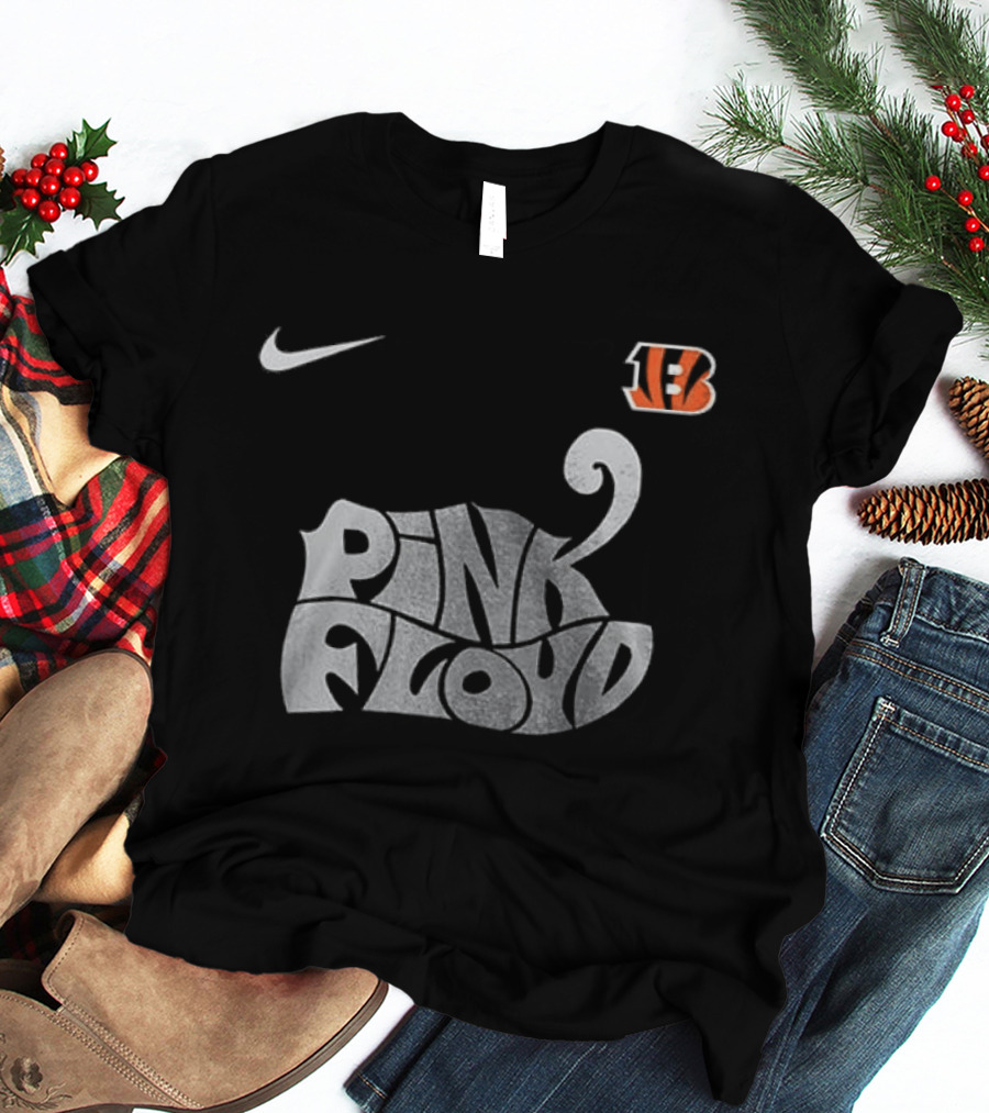 Nike Pink Floyd Cincinnati Bengals JB T-Shirt