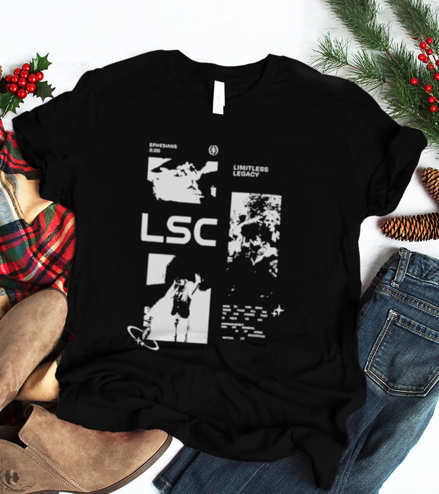 Legacy Church LSC Limitless Legacy Map Motif T-Shirt