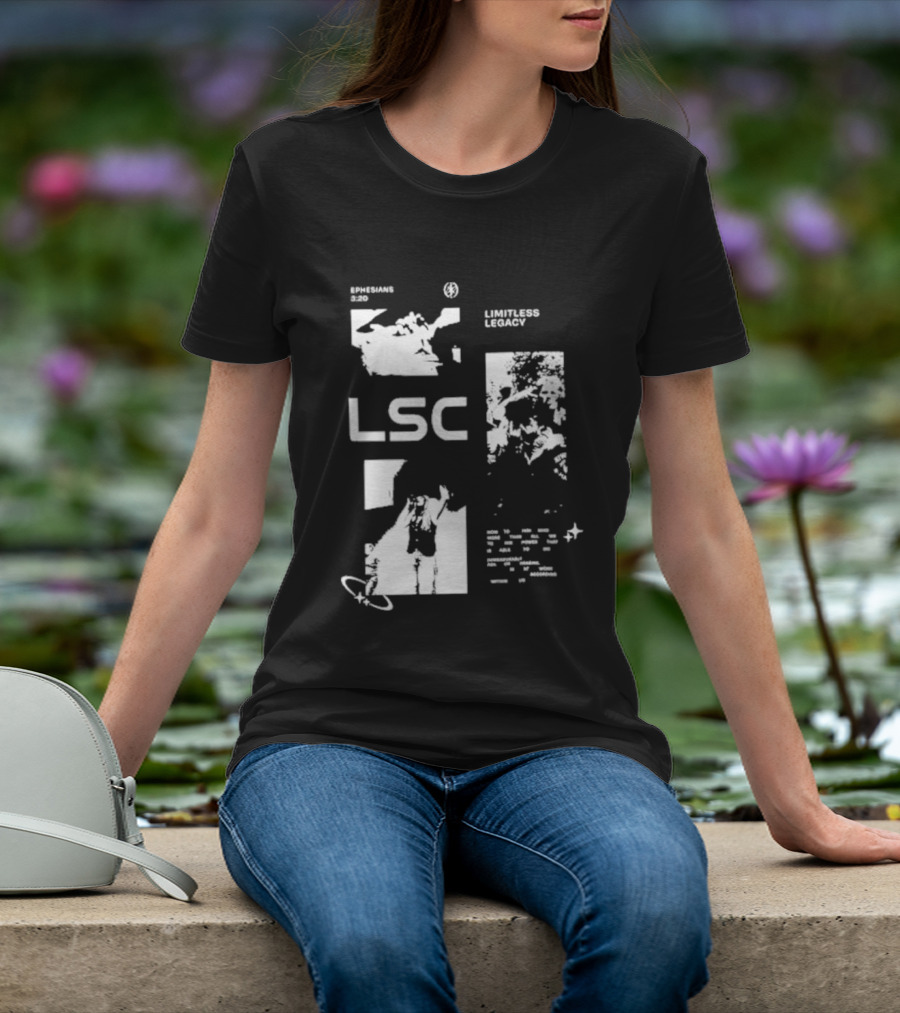 Legacy Church LSC Limitless Legacy Map Motif T-Shirt