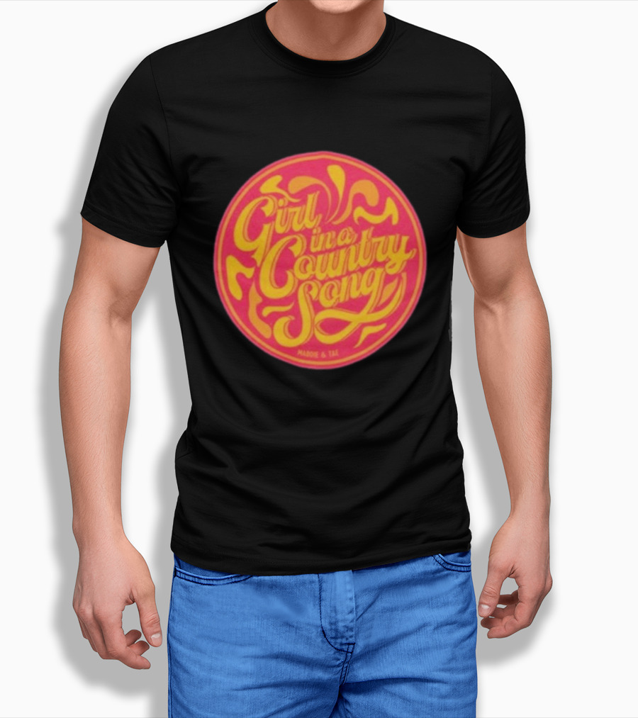 Maddie & Tae Girl In A Country Song Retro Pop T-Shirt