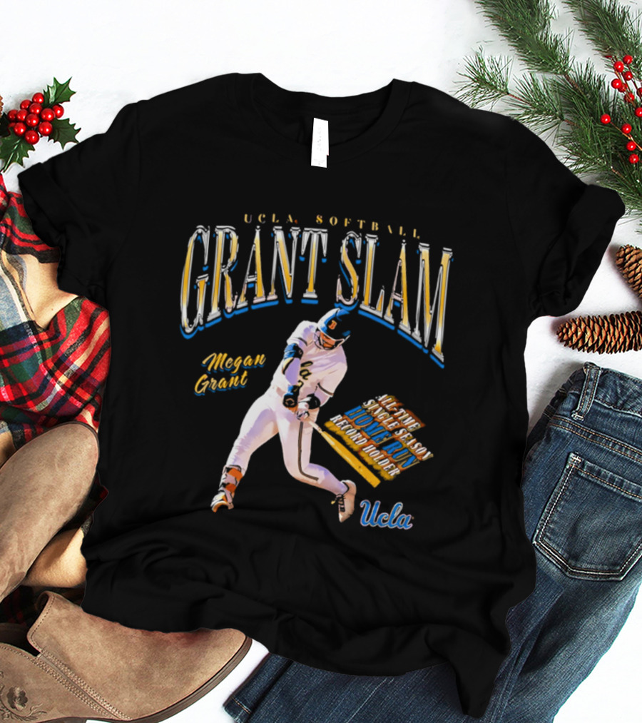 UCLA Softball Grant Slam Megan Grant Athlete Student Powerhouse T-Shirt