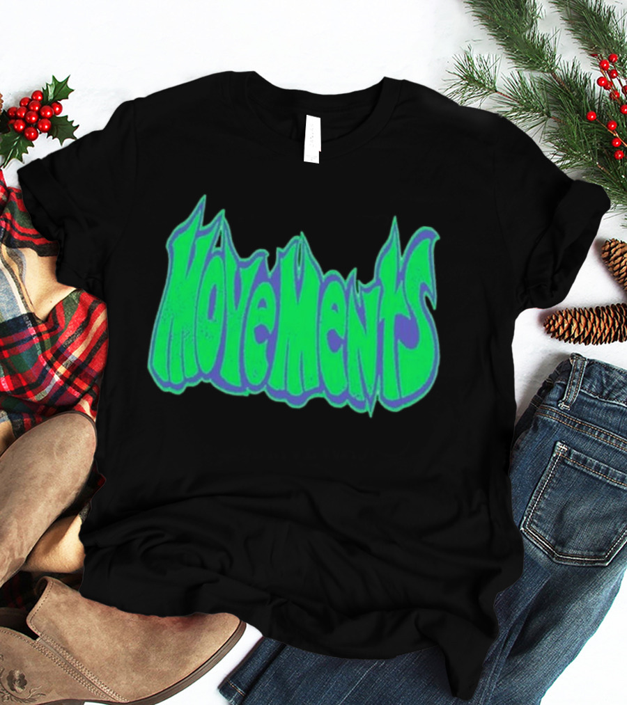 Movements Back In My Ways Neon Vaporwave Style Font T-Shirt