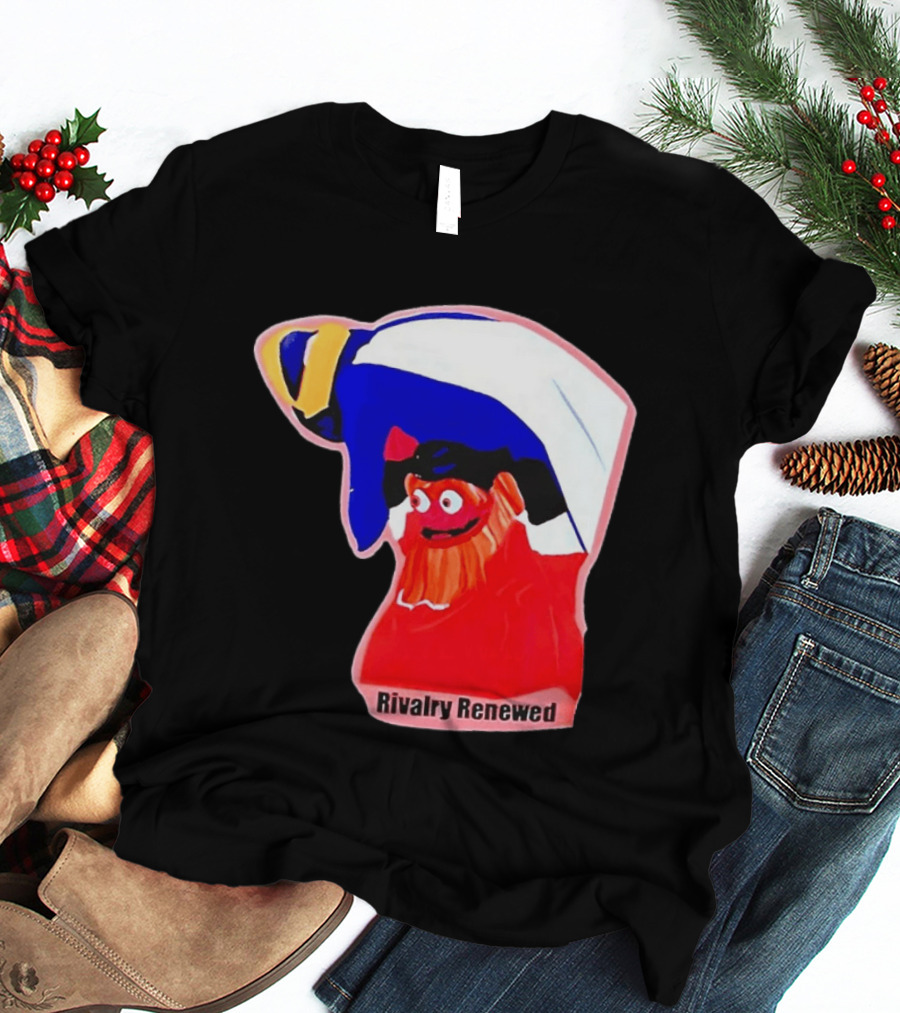 Rivalry Renewed Philadelphia Flyers Penguins Matchup T-Shirt