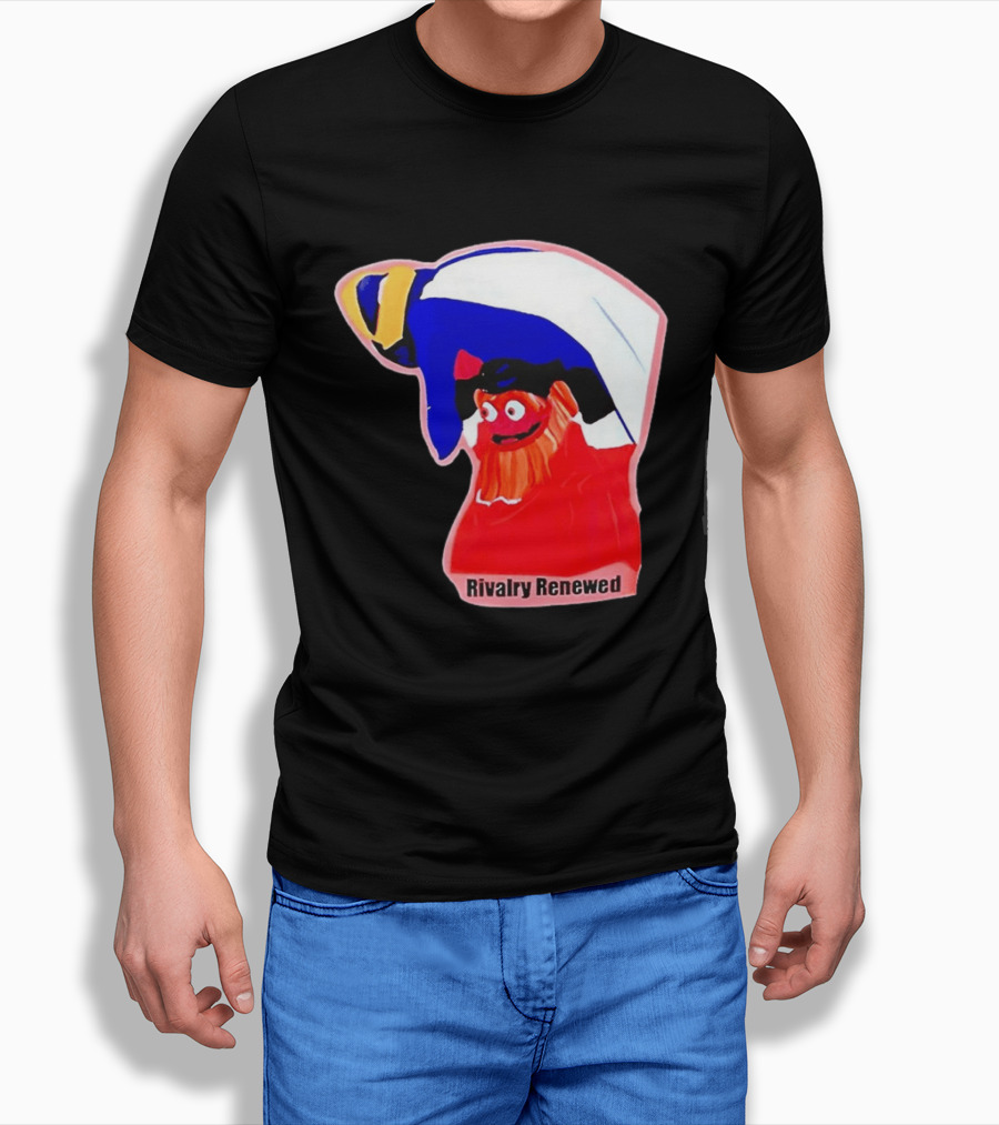 Rivalry Renewed Philadelphia Flyers Penguins Matchup T-Shirt