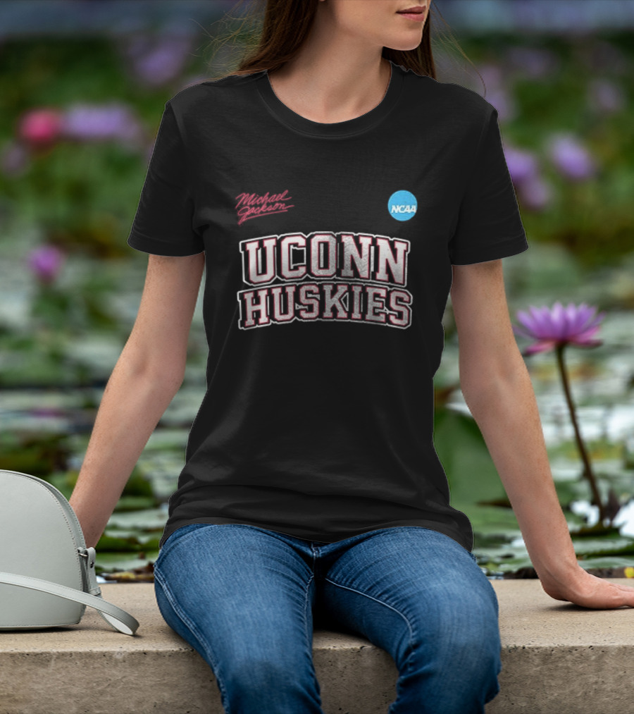UConn Huskies NCAA M Jackson Beat Me Hate Me You Can Never Break Me T-Shirt