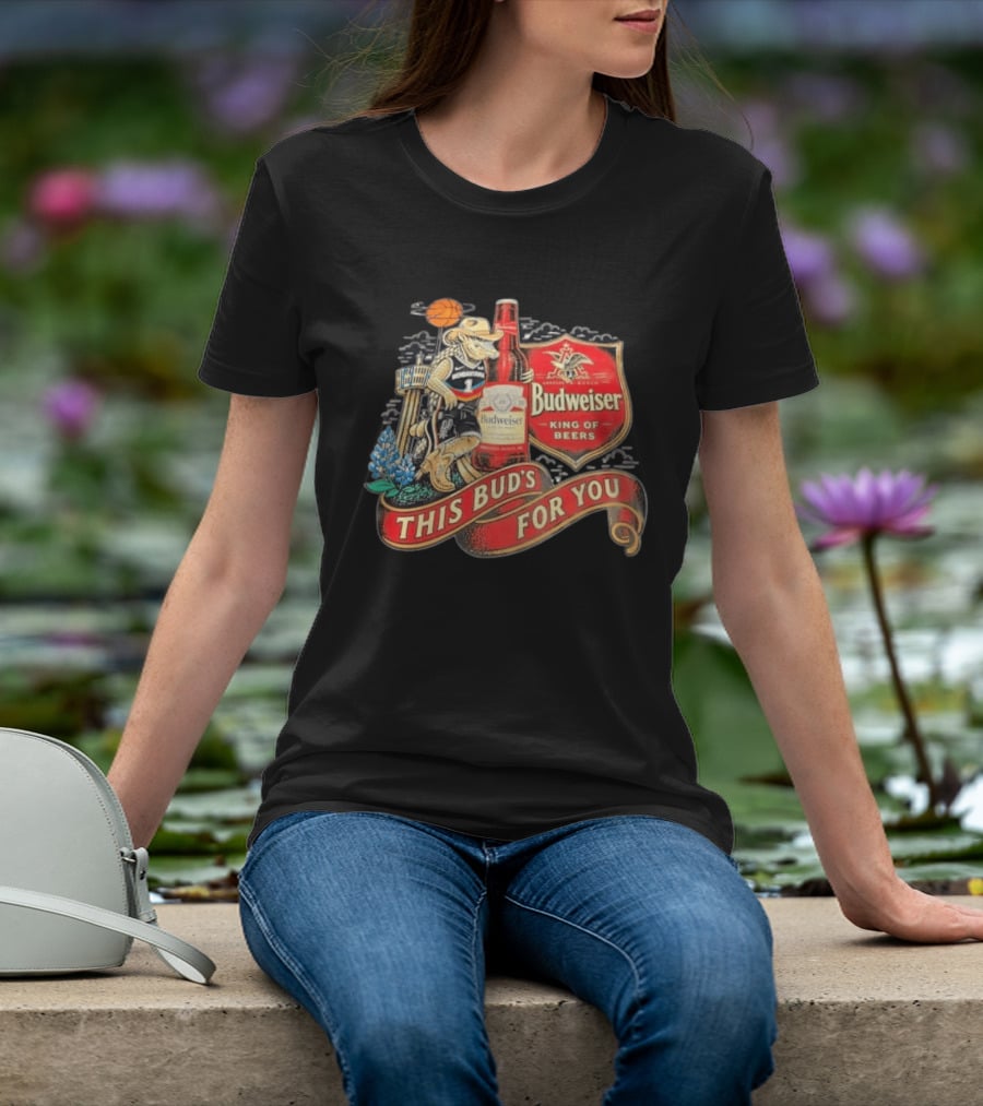 Wembanyama Budweiser King Of Beers Basketball Player T-Shirt