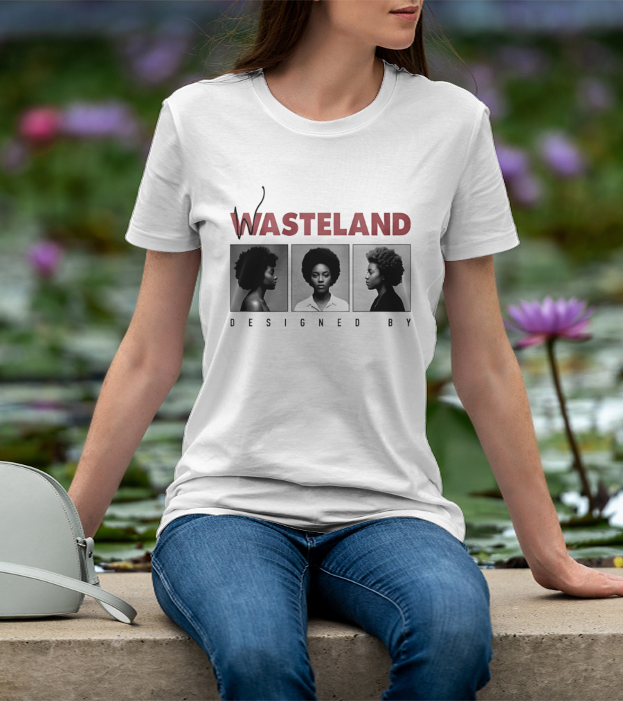 Brent Faiyaz Wasteland Designed By Triple Portrait African American Woman T-Shirt