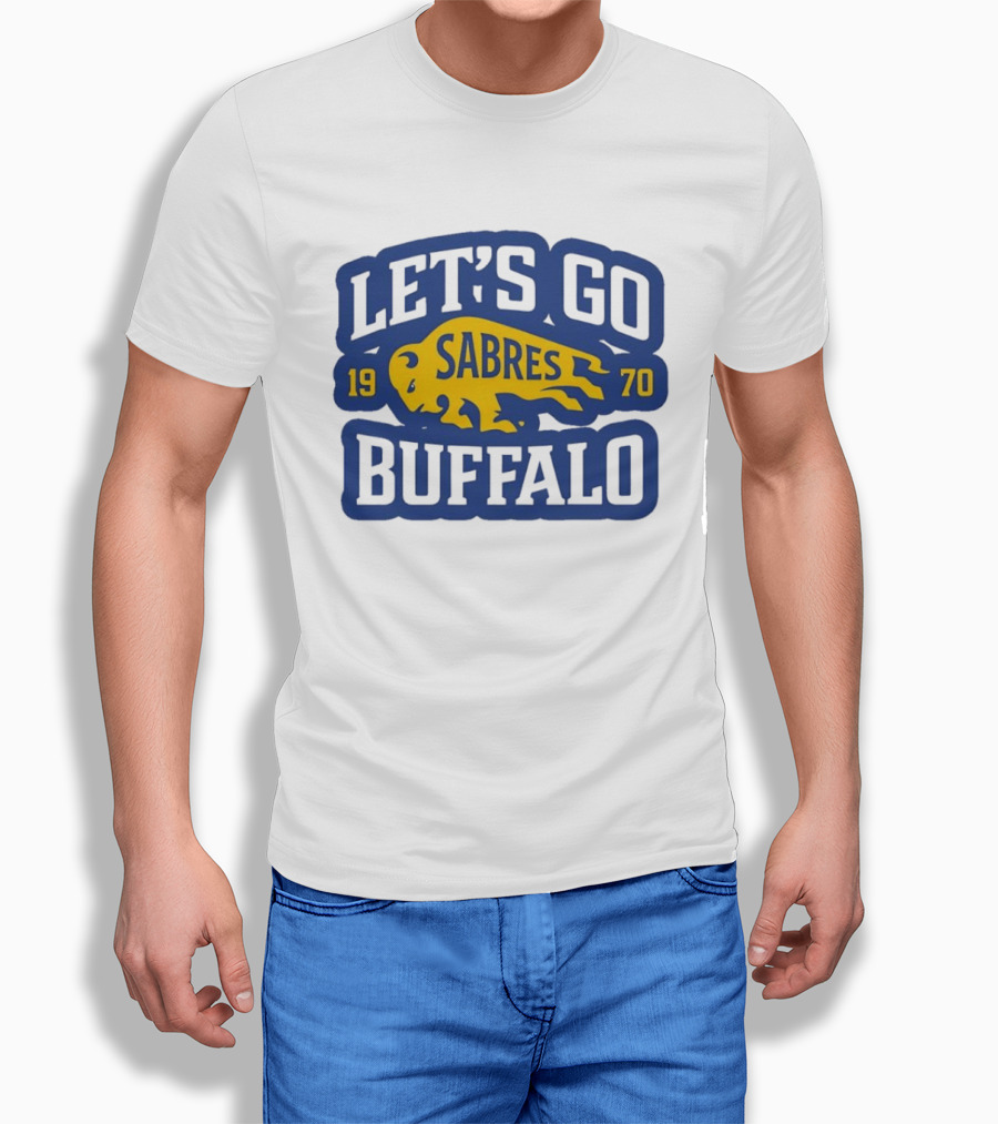 Let's Go Buffalo Sabres 1970 T-Shirt