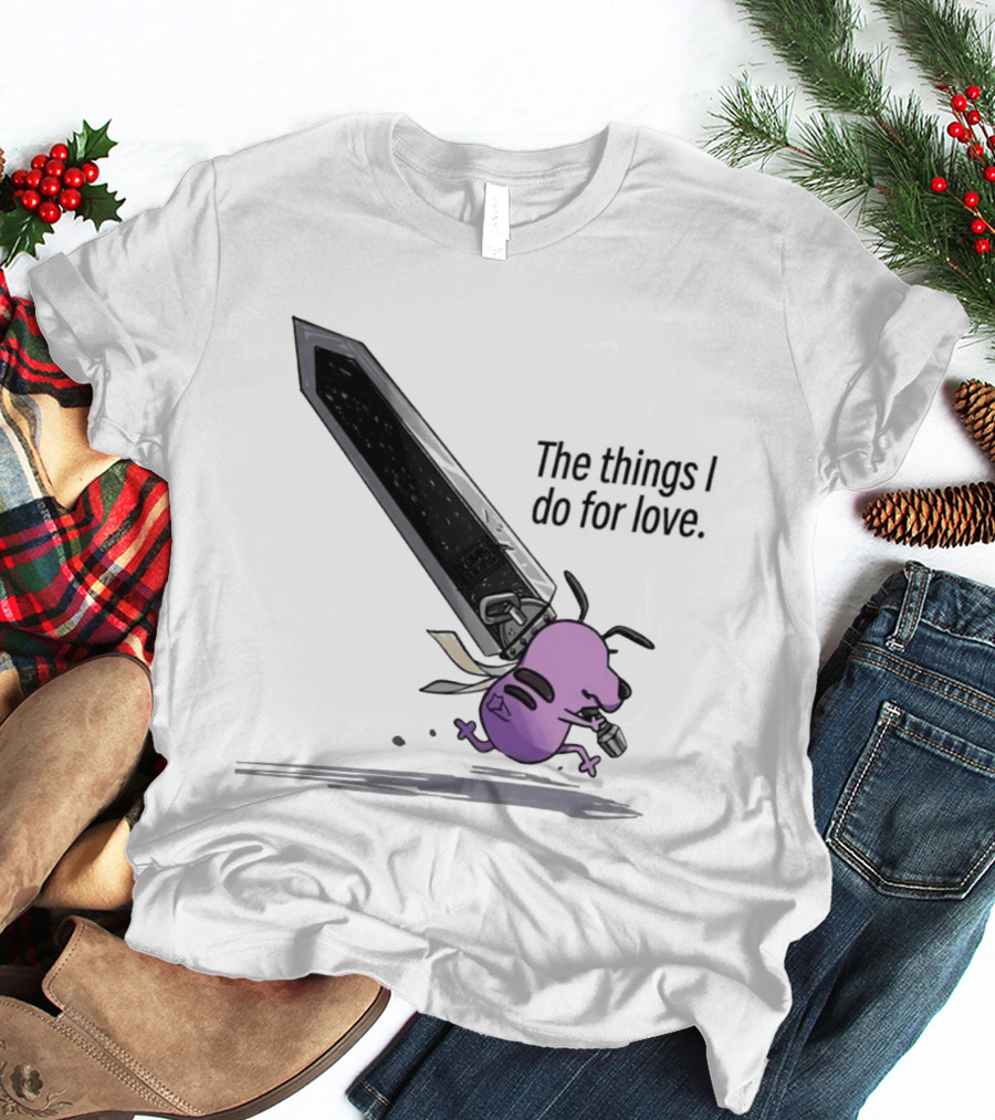 Courage The Cowardly Dog The Things I Do For Love Giant Sword Adventure T-Shirt