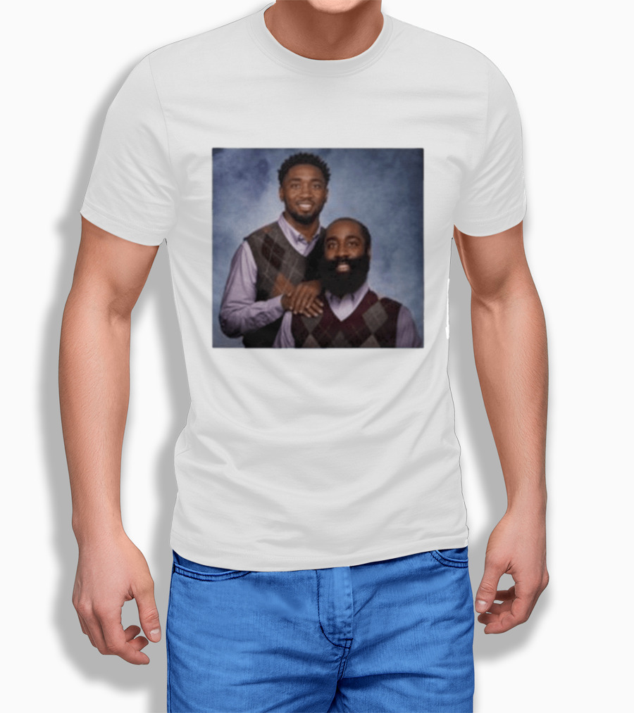 Donovan Mitchell James Harden Step Brothers T-Shirt