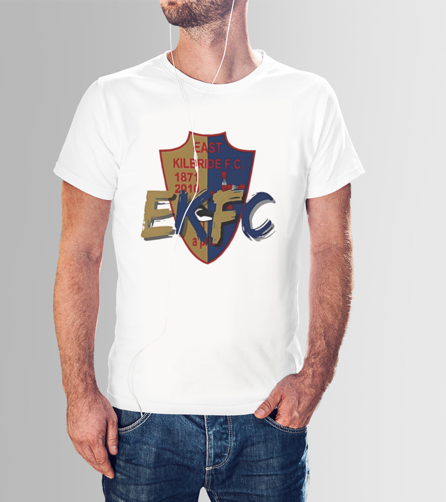 East Kilbride F.C. EKFC 1871 2010 Crest T-Shirt