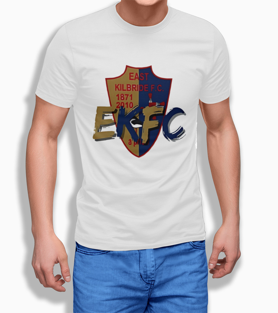 East Kilbride F.C. EKFC 1871 2010 Crest T-Shirt