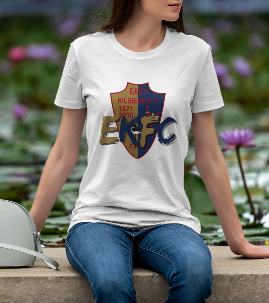 East Kilbride F.C. EKFC 1871 2010 Crest T-Shirt