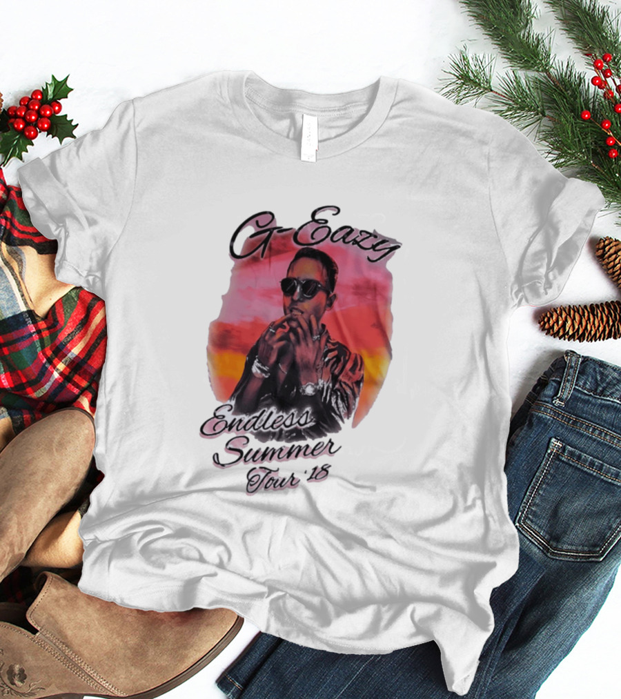 G Eazy Endless Summer Tour 2018 Retro Sunset T-Shirt