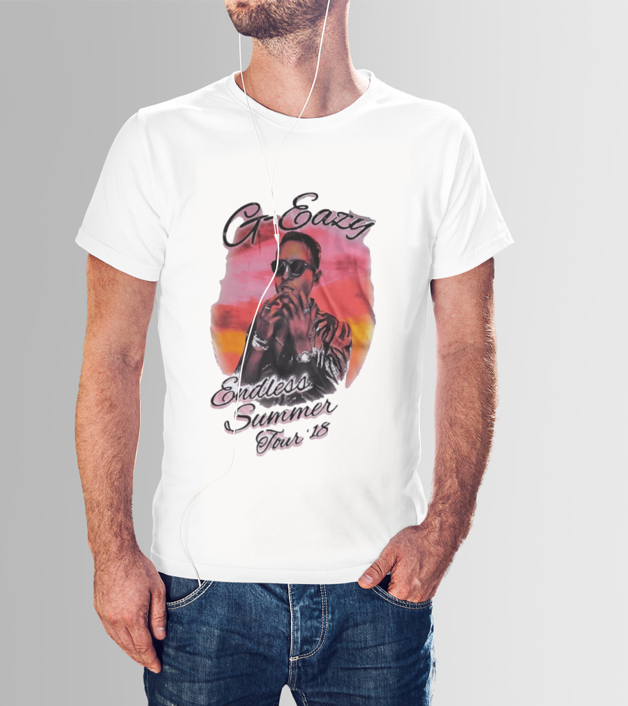 G Eazy Endless Summer Tour 2018 Retro Sunset T-Shirt