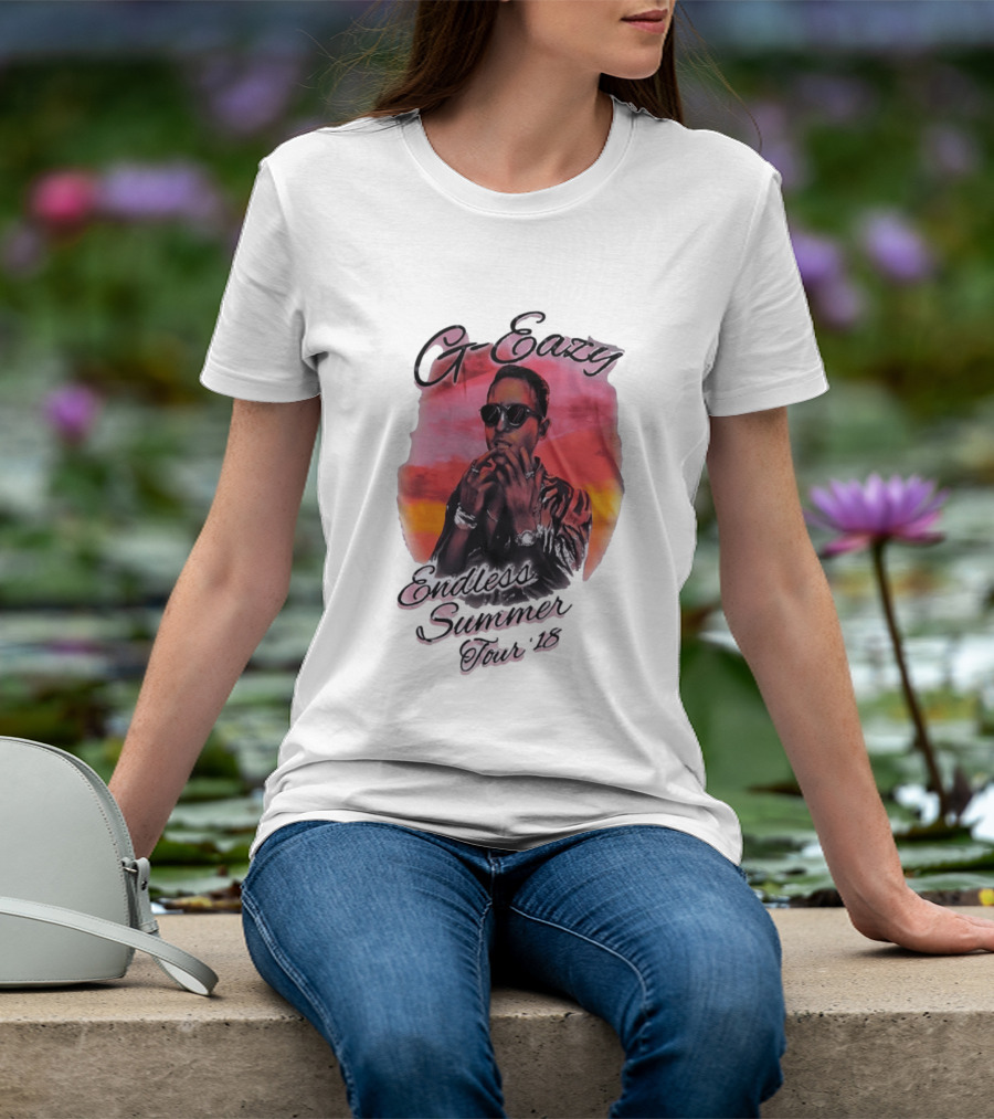 G Eazy Endless Summer Tour 2018 Retro Sunset T-Shirt