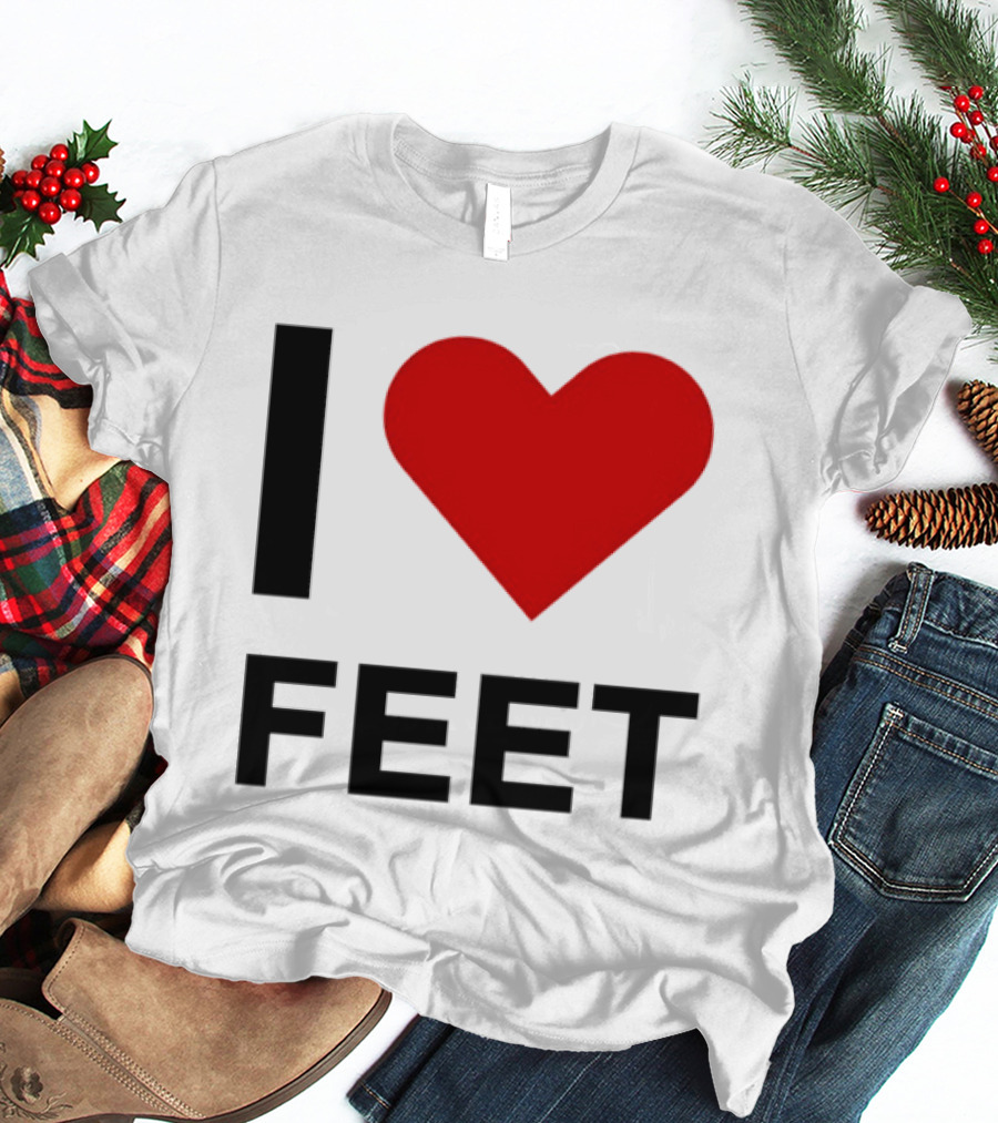 I Heart Feet T-Shirt