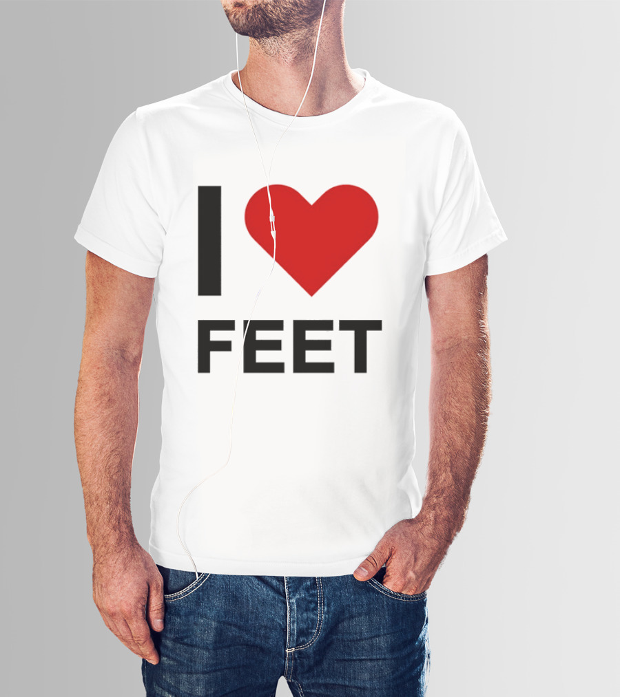 I Heart Feet T-Shirt
