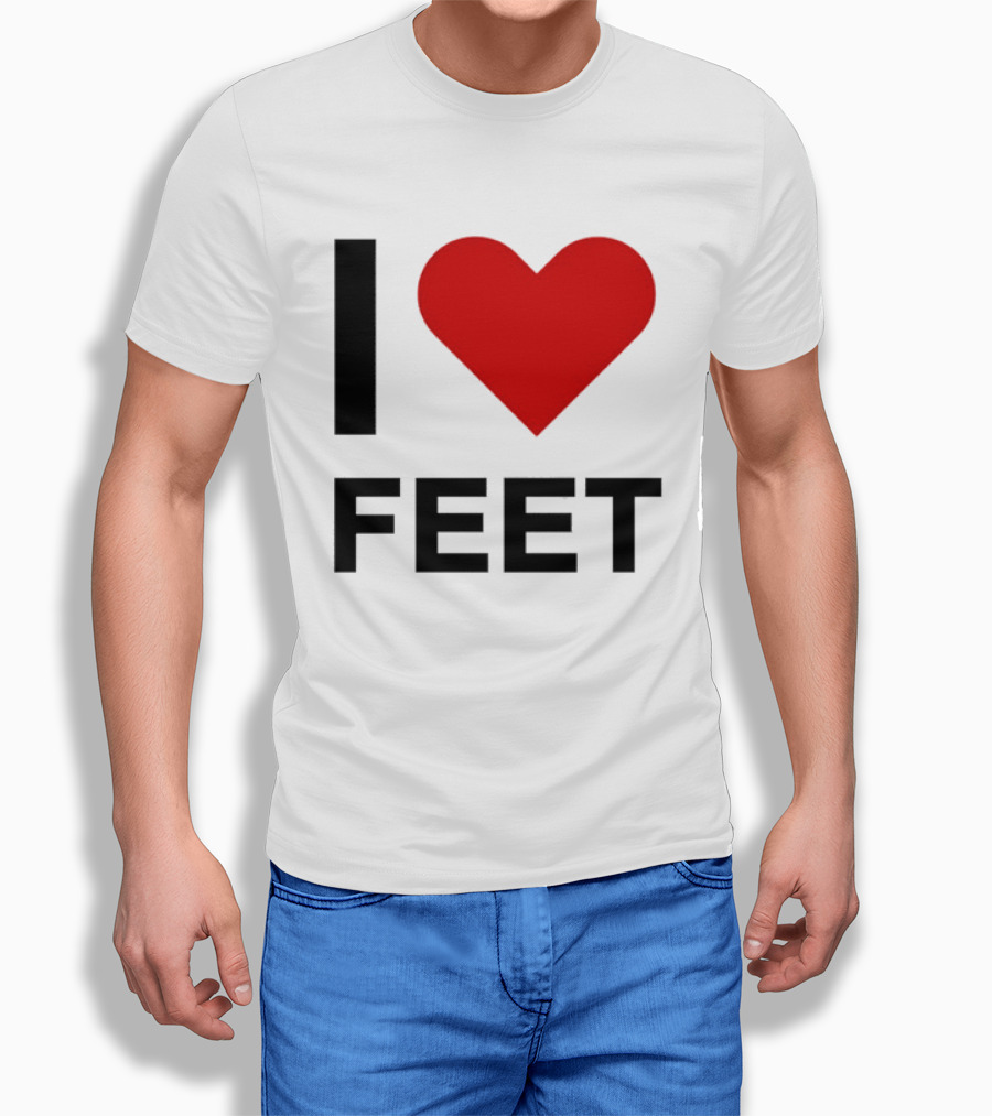 I Heart Feet T-Shirt