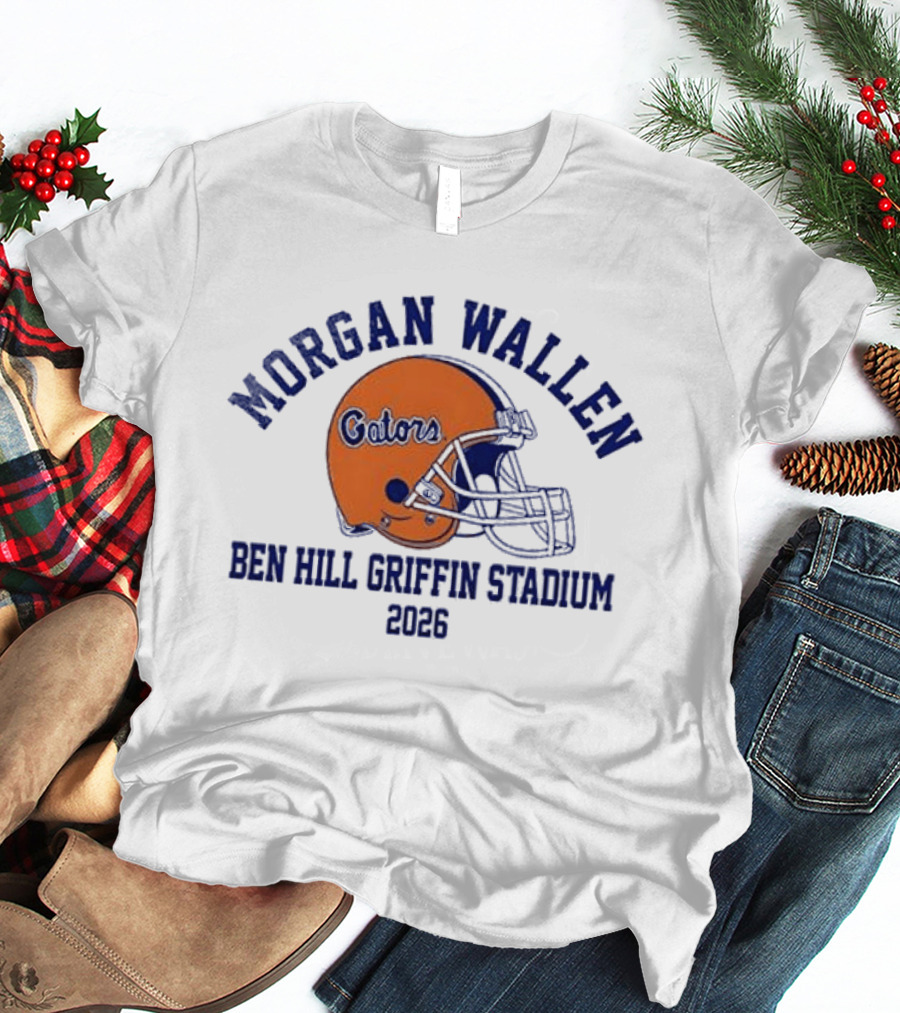 Morgan Wallen Florida Gators Ben Hill Griffin Stadium 2026 T-Shirt