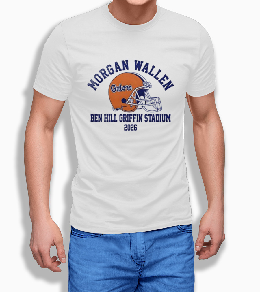 Morgan Wallen Florida Gators Ben Hill Griffin Stadium 2026 T-Shirt