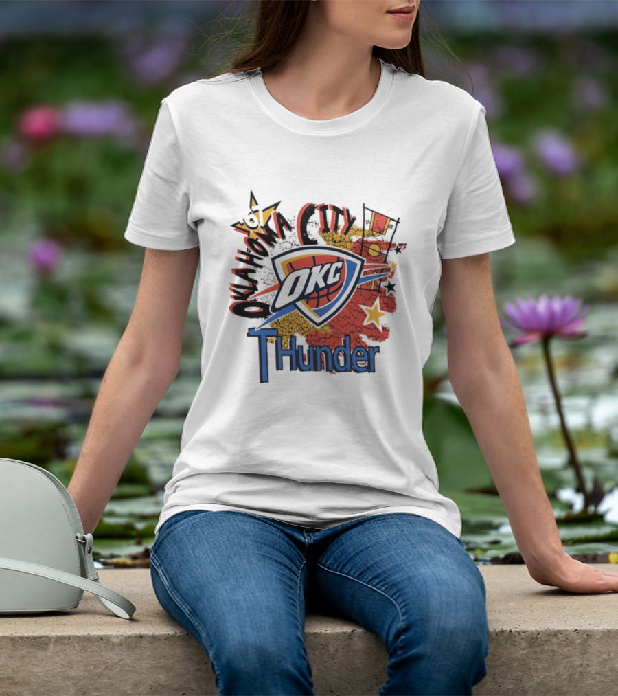 Oklahoma City OKC Thunder '67 Hardwood Classics T-Shirt