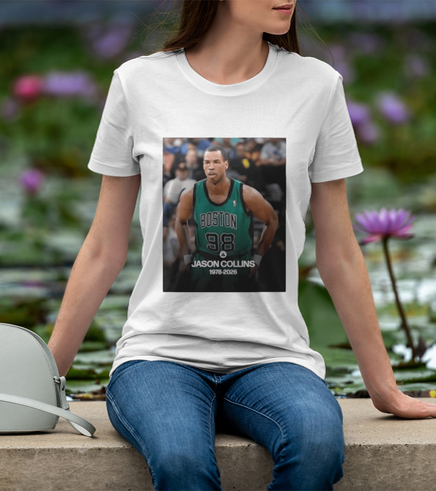Boston Jason Collins 1978 2026 98 Rest In Peace T-Shirt
