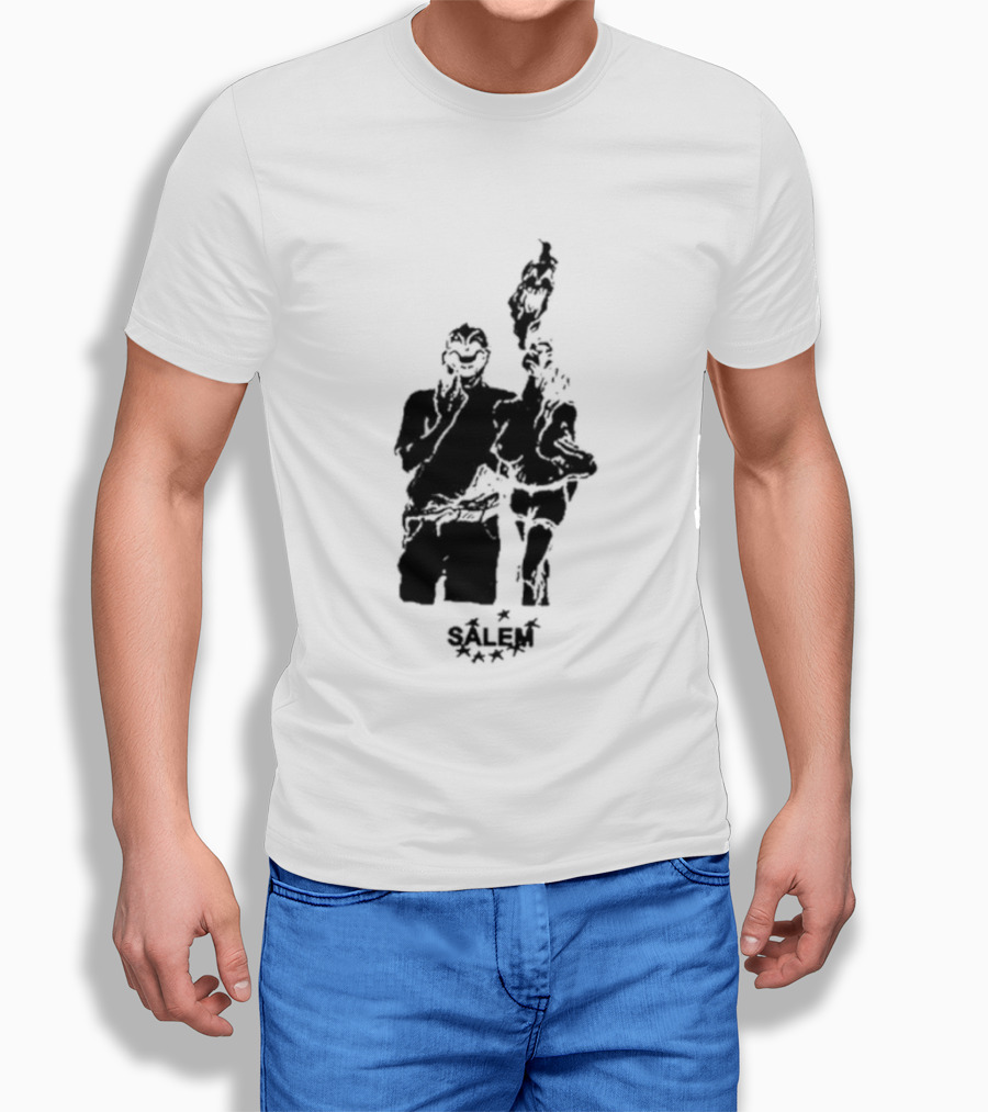 SALEM 2026 Witch Trials Halloween Festival Vintage Lantern T-Shirt