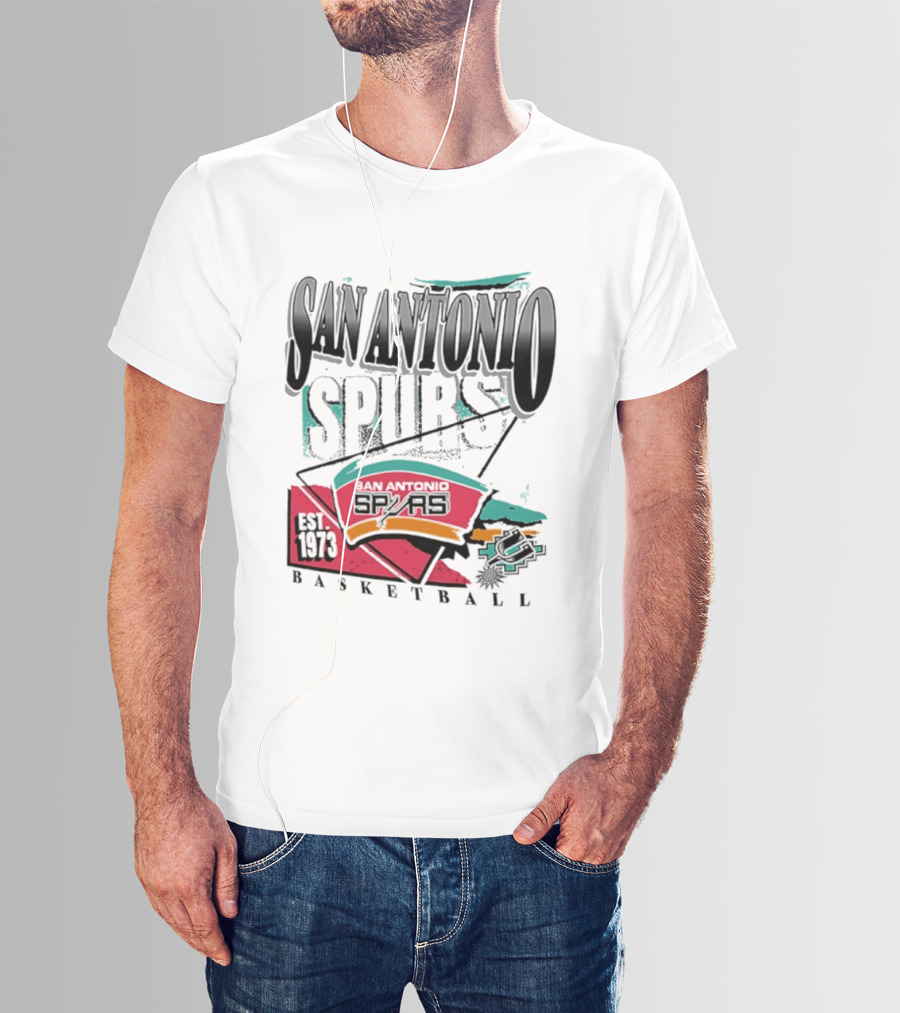 San Antonio Spurs Basketball Est 1973 T-Shirt
