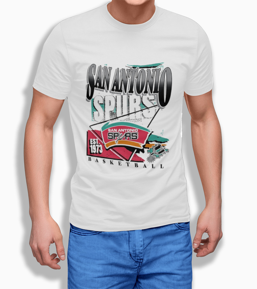 San Antonio Spurs Basketball Est 1973 T-Shirt