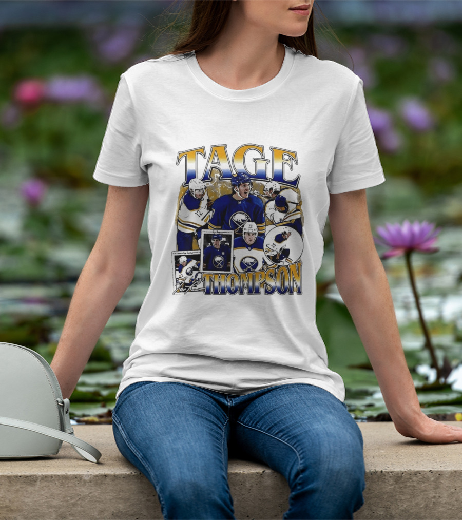 Tage Thompson Buffalo Sabres 2026 NHL Hockey Enthusiast's Choice T-Shirt