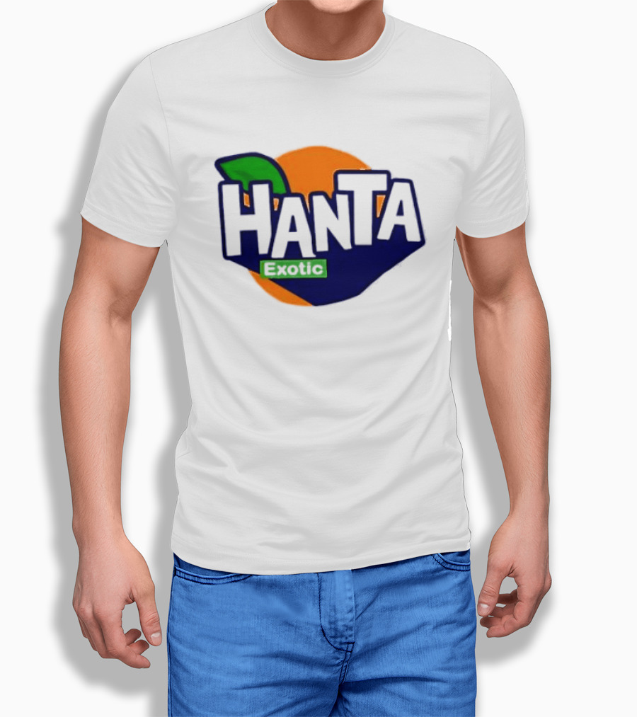 Hanta Exotic Fanta Leaf Orange T-Shirt